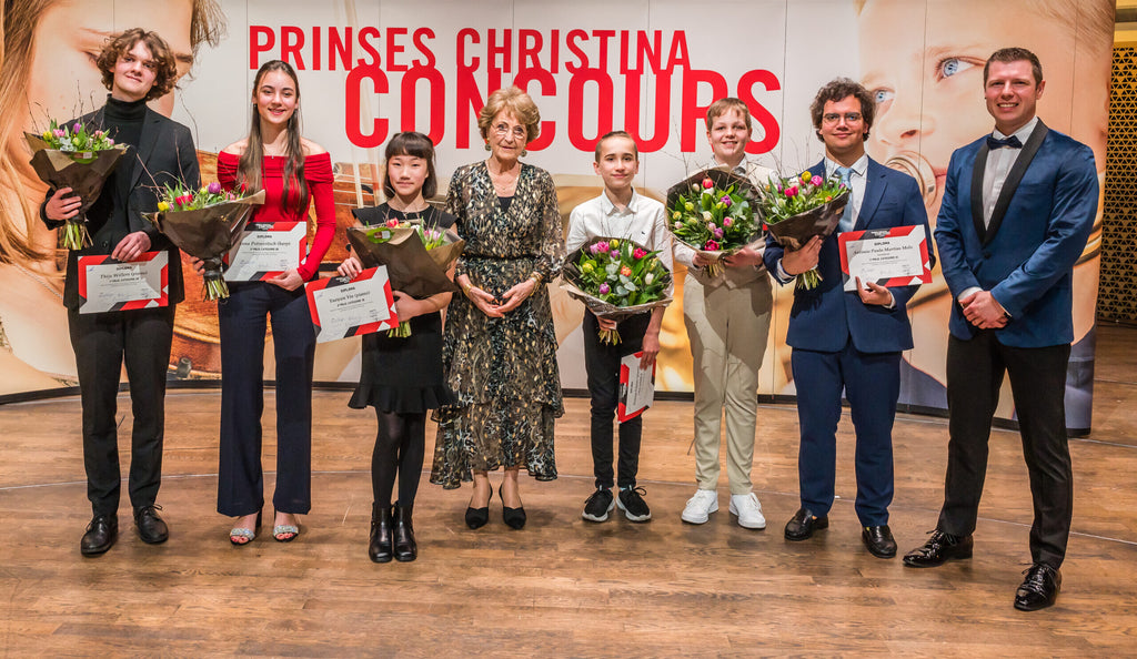 Thijs Willers wins 1ste price Prinses Christina Comopetition and Matangi price