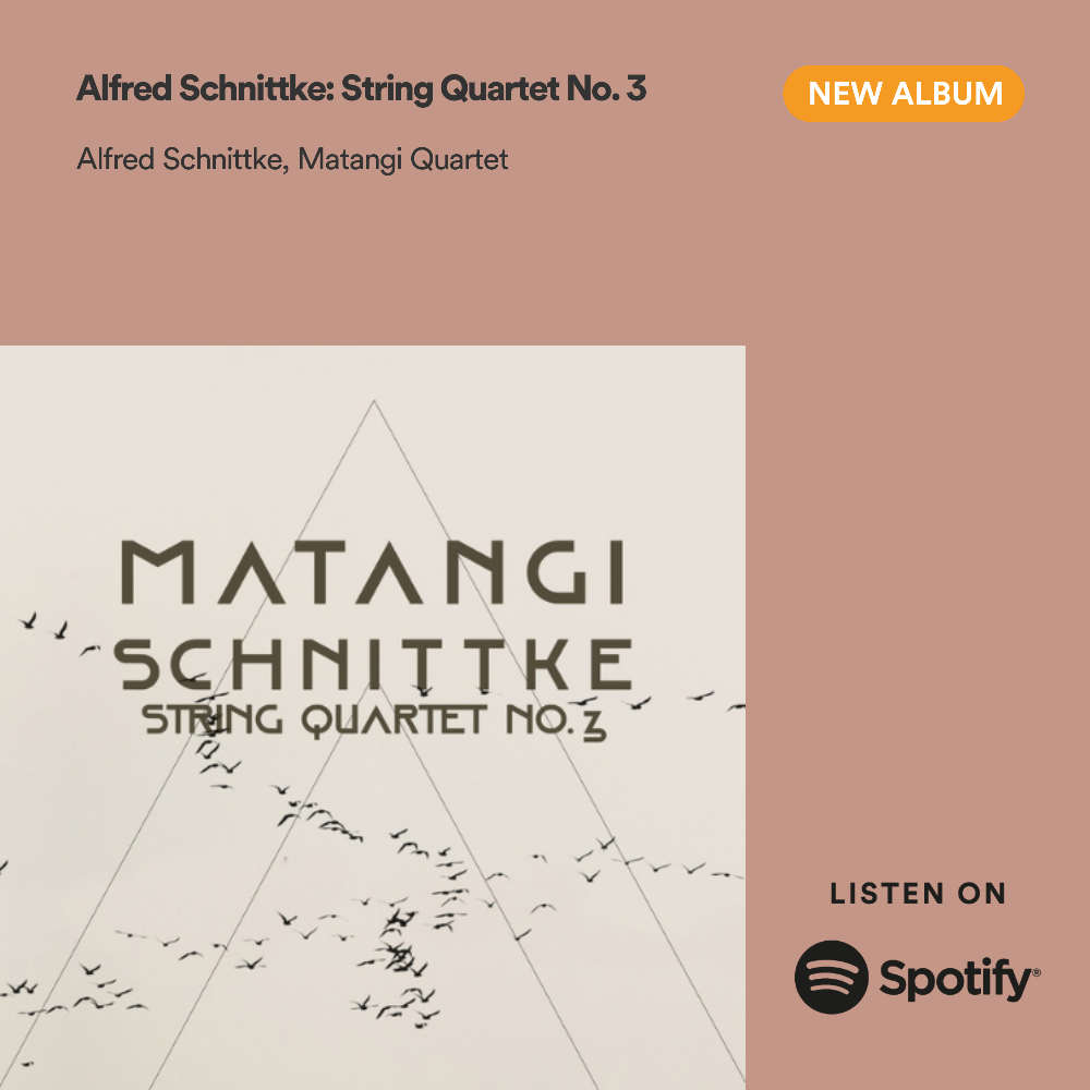 Outcast Schnittke String Quartet Matangi Quartet